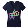 ps4 Women's V-Neck T-Shirt