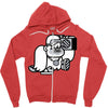 noise box Zipper Hoodie