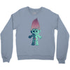 anatomy of a troll Crewneck Sweatshirt