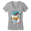 pkmn   lugarugan Women's V-Neck T-Shirt