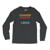 Summer Night Bonfires Beer Long Sleeve Shirts