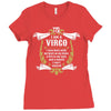 I Am A Virgo Ladies Fitted T-Shirt
