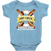 funny  creek paddle shop, ideal gift, birthday present Baby Bodysuit