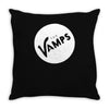 the vamps Throw Pillow
