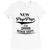 New Pop Pop 2018 Rokie Dept. Ladies Fitted T-Shirt