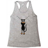 a cat always with me Racerback Tank
