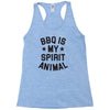 bbq spirit animal Racerback Tank