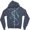 cat Zipper Hoodie