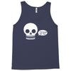 i live inside your face skull Tank Top
