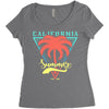California Summer Women's Triblend Scoop T-shirt