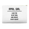 April Girl Accessory Pouches
