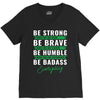 Be Badass Everyday V-Neck Tee