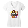 Donut Hungry Women's V-Neck T-Shirt