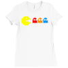 pacman 1979 Ladies Fitted T-Shirt