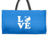 Love World Weekender Totes