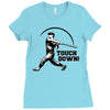 touch down Ladies Fitted T-Shirt