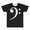 bass clef hat All Over Men's T-shirt