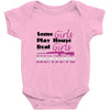 real girls go hunting Baby Onesie