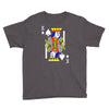 party king design funny humor cool graph baseball Youth Tee