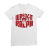 wreck it ralph Ladies Fitted T-Shirt