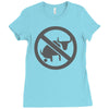 no bullshit Ladies Fitted T-Shirt