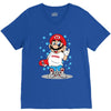 respect line V-Neck Tee
