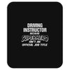 driving instructor superhero Mousepad