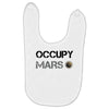 Occupy Mars Shirt Baby Bibs