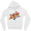 pizza jet Zipper Hoodie