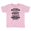 Super Cool Grammy Of A Freaking Awesome Granddaughter Toddler T-shirt