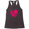 kawaii suki cute heart tee japanese kanji Racerback Tank