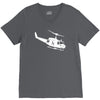 design uh 1h helicopter hubschrauber us army irak krieg war vietnam V-Neck Tee