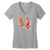 hellboy Women's V-Neck T-Shirt