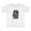 owl on athletic Toddler T-shirt