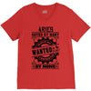 Aries Hated By Many Wanted By Plenty V-Neck Tee
