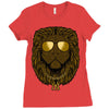 king of hip hop Ladies Fitted T-Shirt