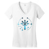 Shekiah Eye Zelda Women's V-Neck T-Shirt