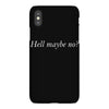 hell maybe no iPhoneX