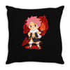 natsu dragneel Throw Pillow