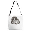 feed me and tell me i'm cutie Adjustable Strap Totes