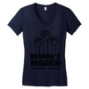 Women's March Women's V-Neck T-Shirt