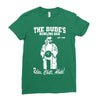 the big lebowski homage Ladies Fitted T-Shirt