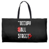 occupy all streets as seen on jay Weekender Totes