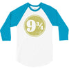nine and three quarters 3/4 Sleeve Shirt