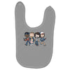 strange bffs Baby Bibs