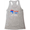 trump 2016 there will be hell toupee Racerback Tank