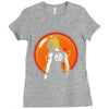 Goku Super Saiyan Dragon Ball 4 star Ladies Fitted T-Shirt