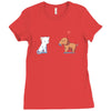 optimistic courtship Ladies Fitted T-Shirt