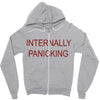 internally Zipper Hoodie