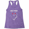 ghose face halloween Racerback Tank